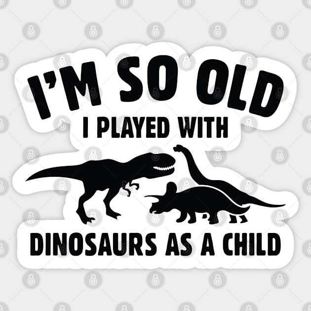 Played With Dinosaurs Sticker by VectorPlanet